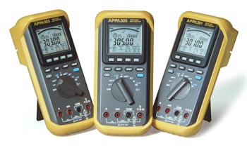 Цифровые мультиметры APPA 301, APPA 303 и APPA 305